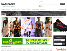 Tablet Screenshot of market-africa.com